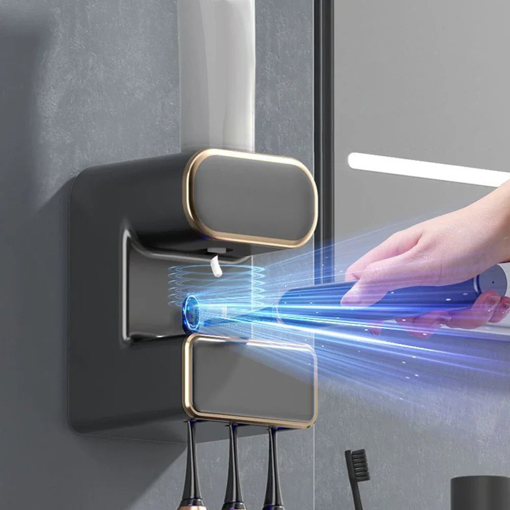 Dispensador Automático de Pasta de Dientes Inteligente